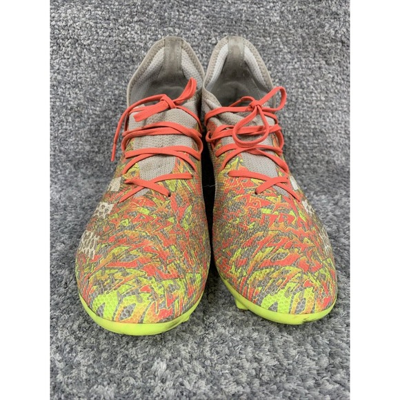 Adidas Predator Soccer Cleats Mens 12 Freak .3‎ FG Neon FY6531 Sport Shoes